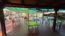 terraza al aire libre