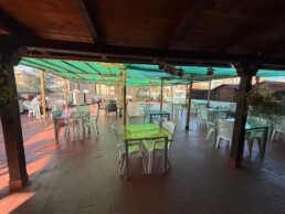 terraza al aire libre